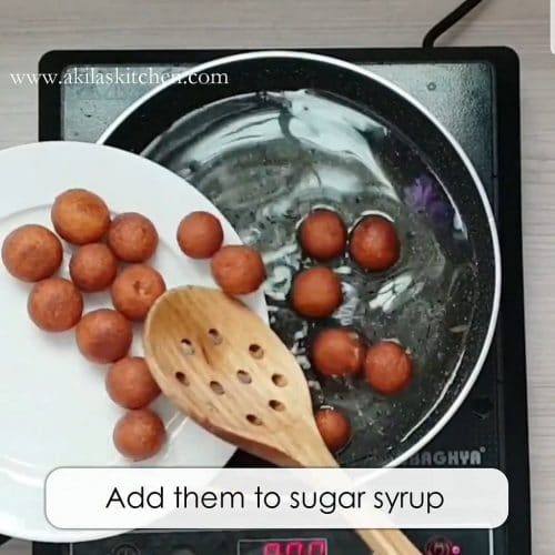 Rava gulab jamun