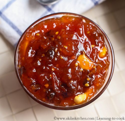 Tomato sweet Pachadi | Thakkali Sweet Pachadi