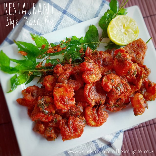 Restaurant Style Prawn Fry