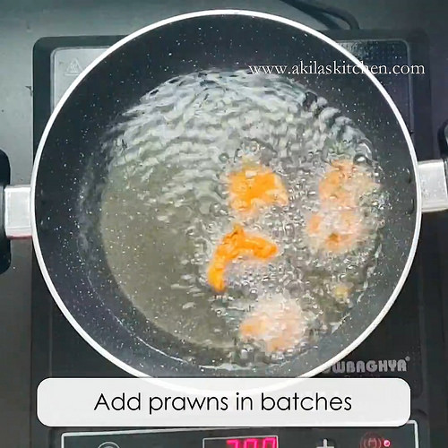 Restaurant style prawn fry