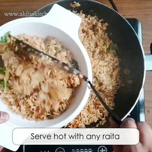 Baby Corn and Tomato Masala Rice