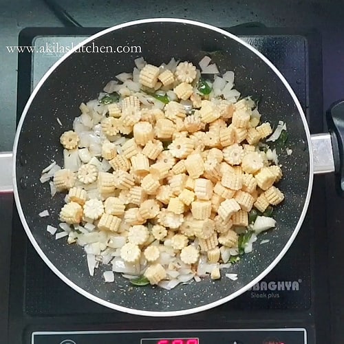 Baby Corn pepper fry recipe