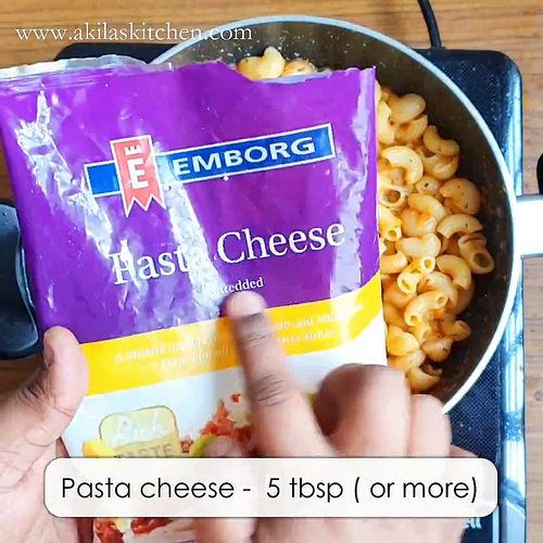 Cheesy Tomato Pasta