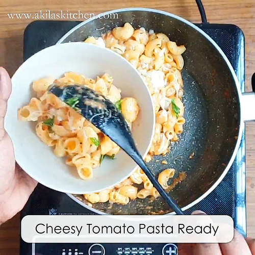Cheesy Tomato Pasta