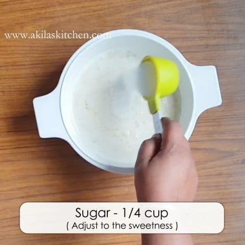 Eggless banana pancake using wheat flour