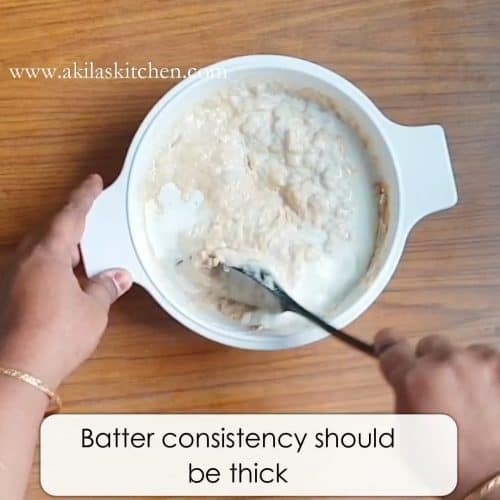 Eggless banana pancake using wheat flour