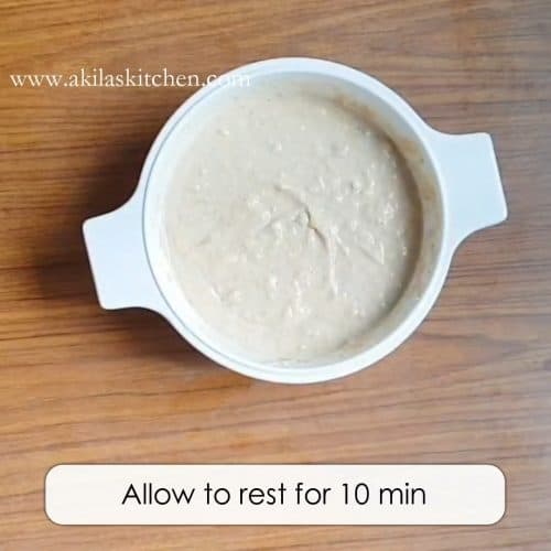 Eggless banana pancake using wheat flour