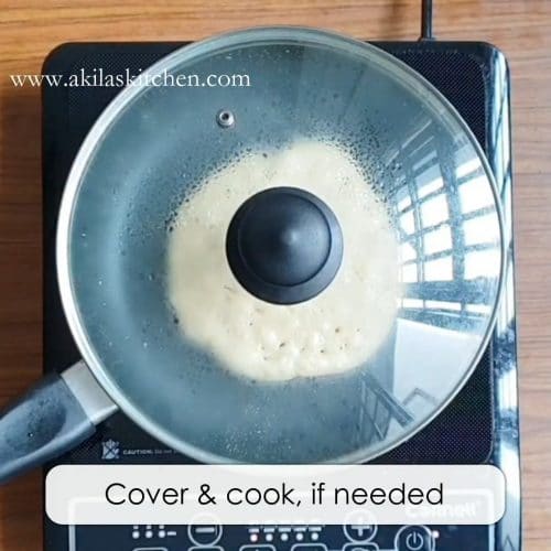 Eggless banana pancake using wheat flour