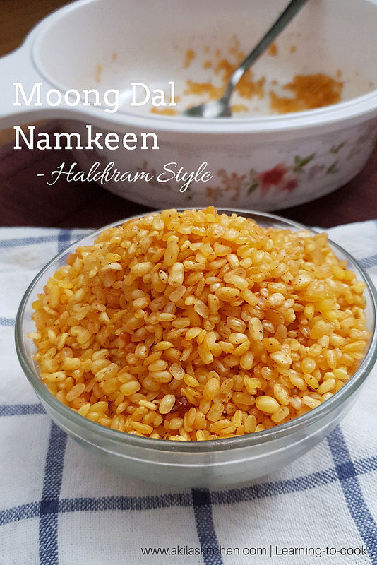 Fried moong dal moong dal fry