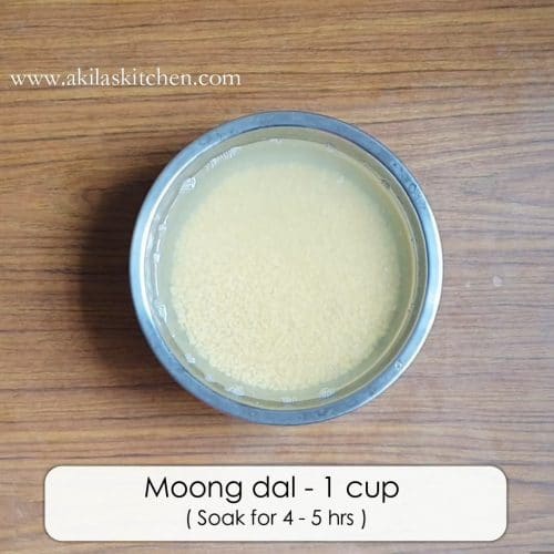 Fried moong dal moong dal fry