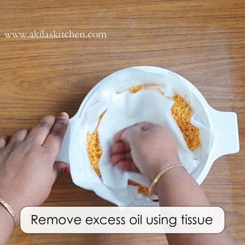 Fried moong dal moong dal fry
