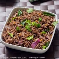 Ragi semiya upma