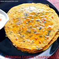 Moringa leaves chappathi