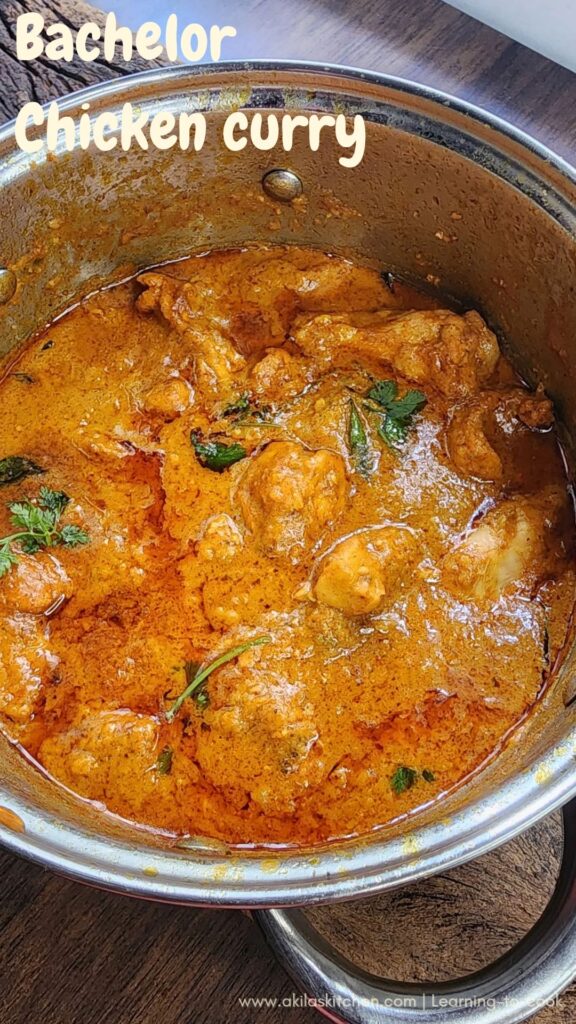 Bachelor Chicken Curry