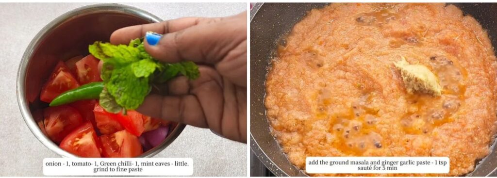 roadside green peas masala