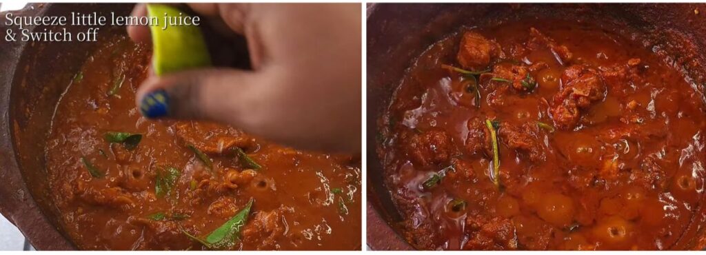 red chilli chicken masala